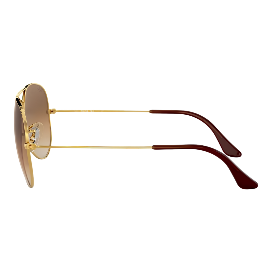 Ray-Ban Aviator Gold Brown Gradient-58