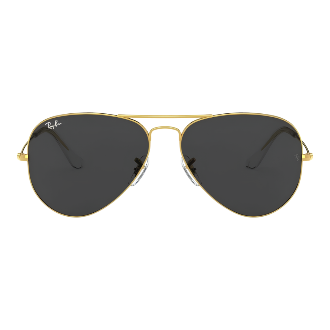 Ray-Ban Aviator Gold Grey Lens-62