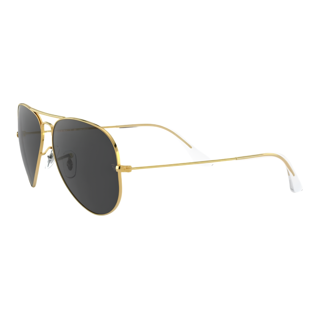 Ray-Ban Aviator Gold Grey Lens-62