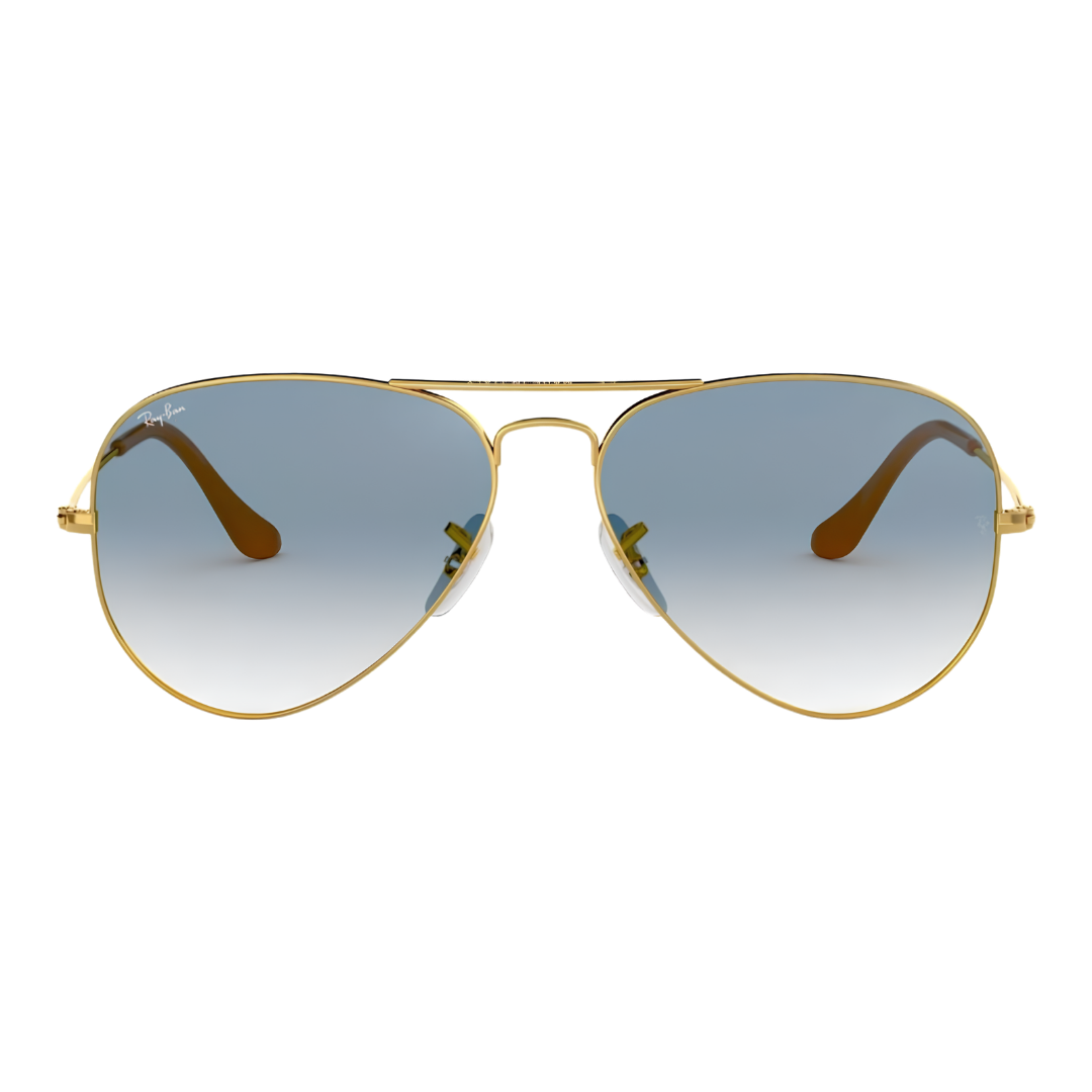 Ray-Ban Aviator Gold Blue Gradient-62
