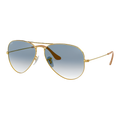 Ray-Ban Aviator Gold Blue Gradient-62