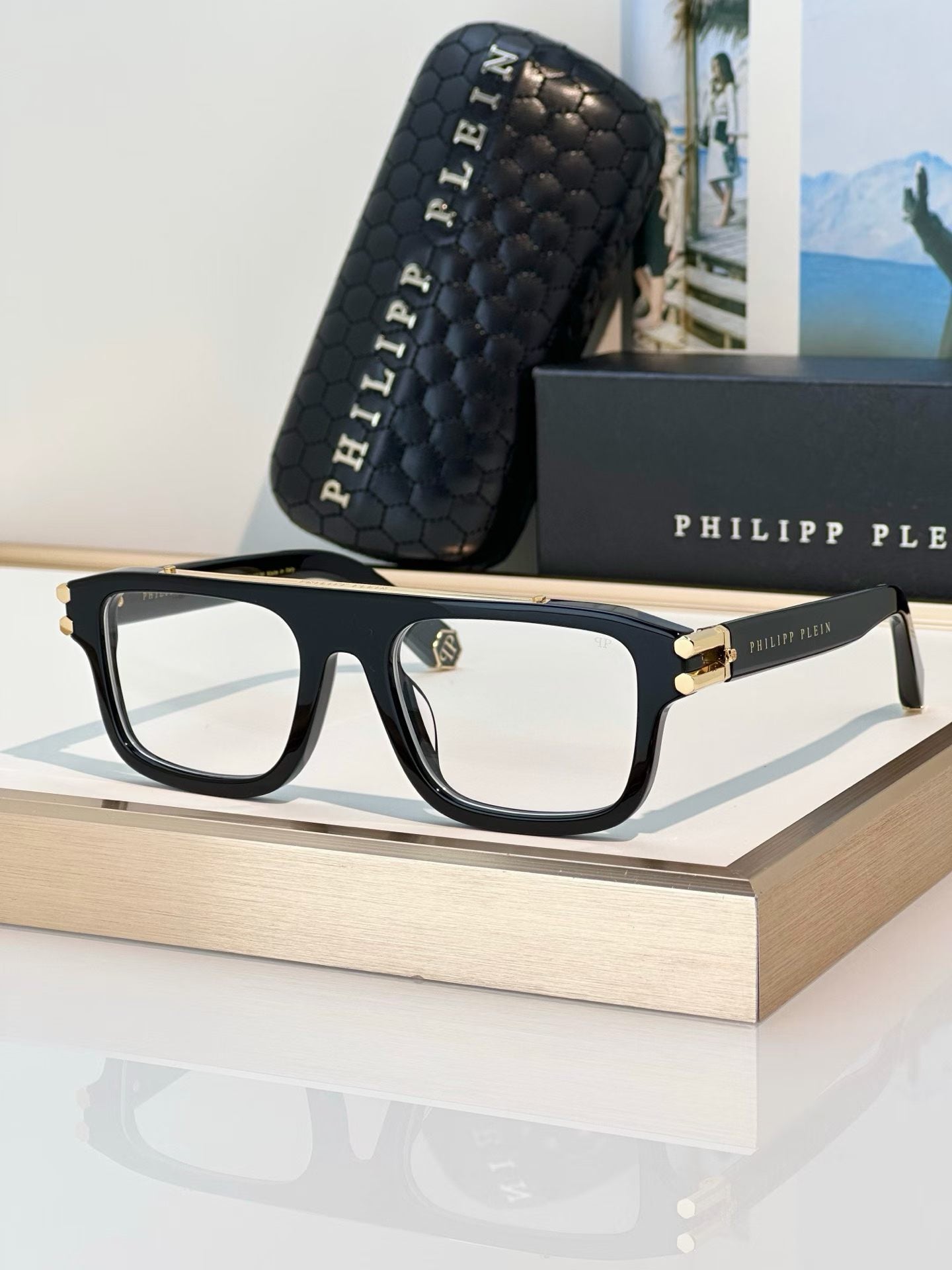 Philipp Plein PP01 - Transparent - Gold