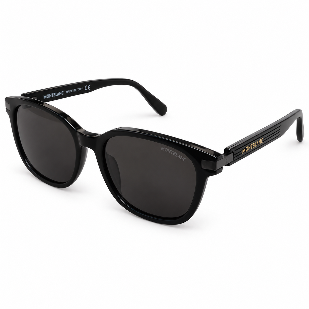 Montblanc sunglasses in Black — front view