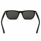 Tommy Hilfiger — Black Frame Smoky Lens Sunglasses — view 3