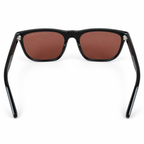 Tommy Hilfiger — Black Frame Warm Brown Lens Sunglasses — view 3