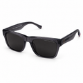 Tommy Hilfiger — Smoky Charcoal Rectangular Sunglasses — view 1