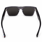Tommy Hilfiger — Smoky Charcoal Rectangular Sunglasses — view 3